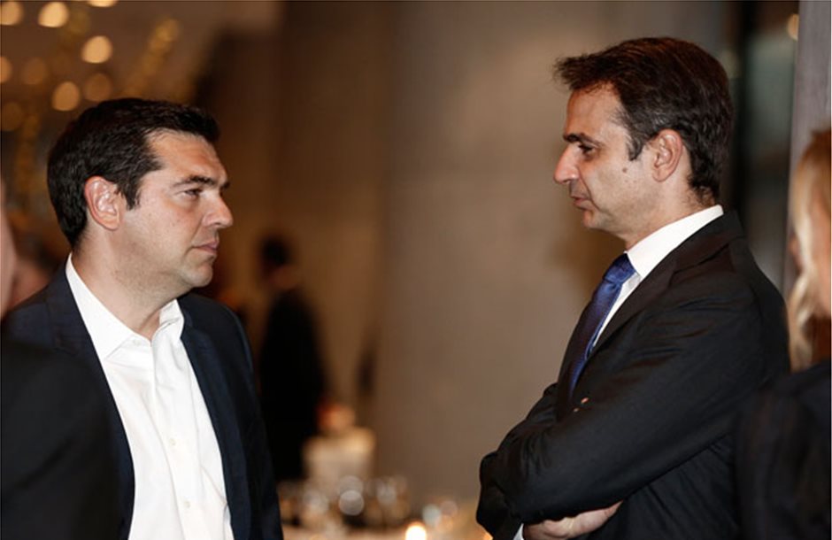 Στην γενική συνέλευση του ΣΕΒ Τσίπρας-Μητσοτάκης
